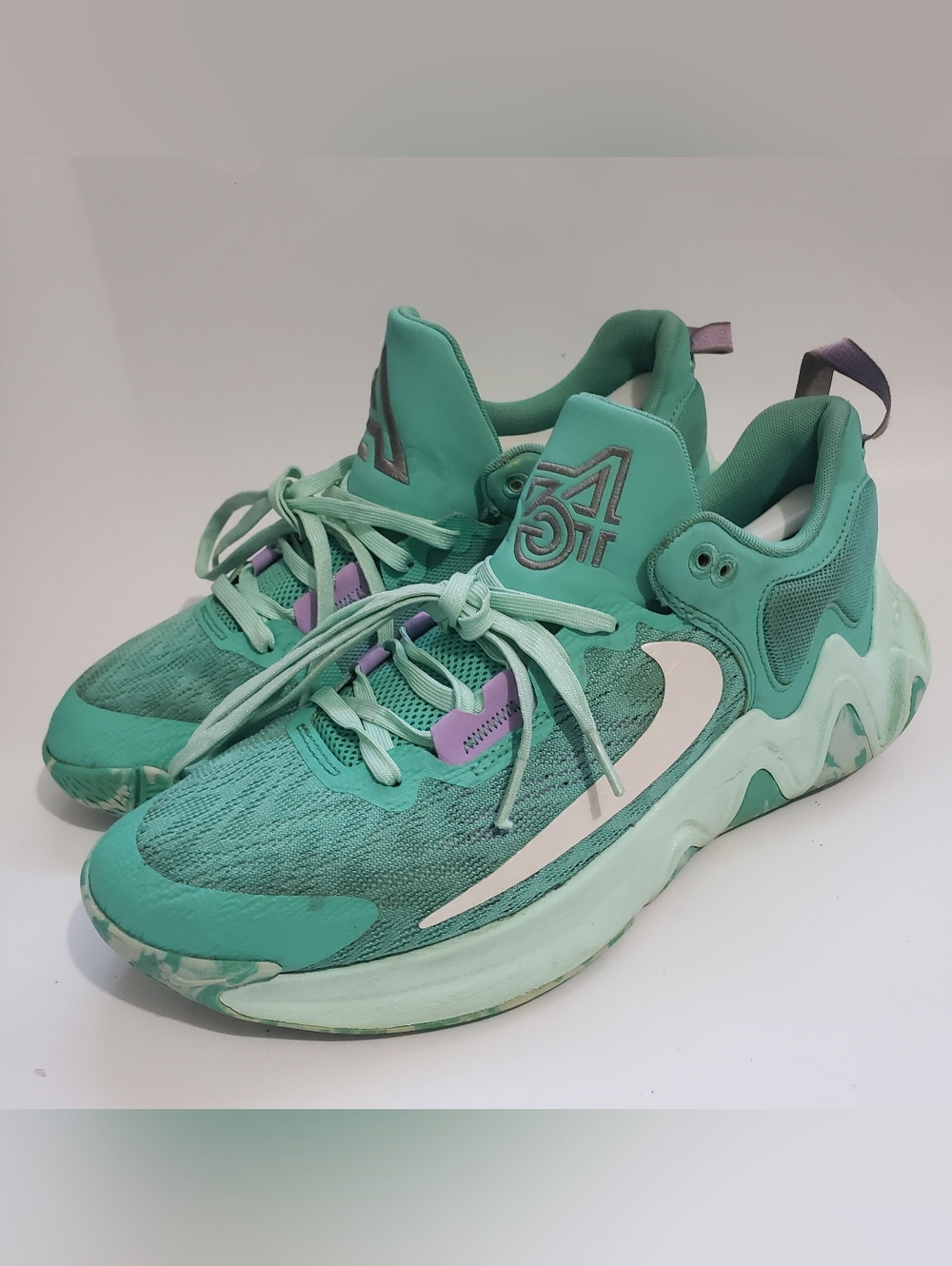 Nike Giannis Immortality 2 DM0825-300 Mint Purple Men’s Size 11 Basketball Shoes